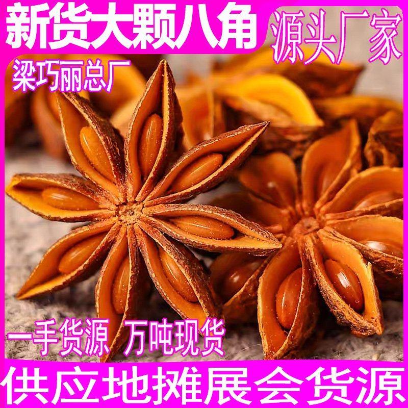 批发大红八角大料桂皮调味料新货八角干料香料大全八角
