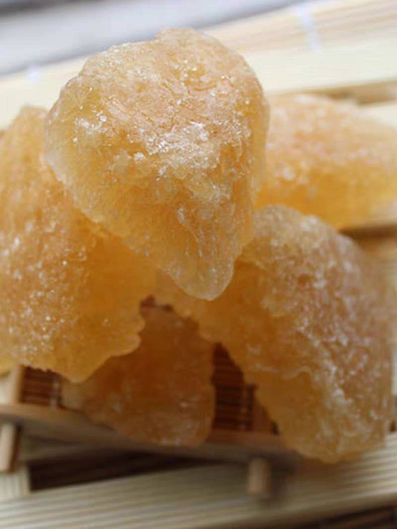 厂家直销黄冰糖多晶黄冰糖块冰甘蔗冰糖一袋50斤