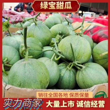 【热卖中】绿宝甜瓜口感清脆现采现发商超一手货源量大从优