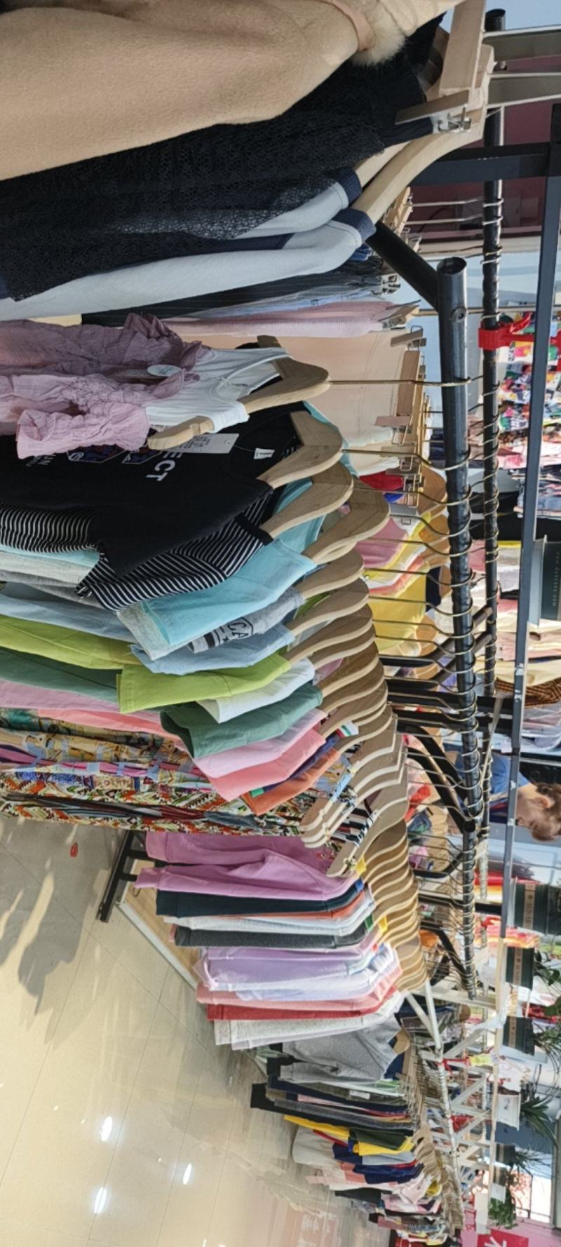 一批实体店童装