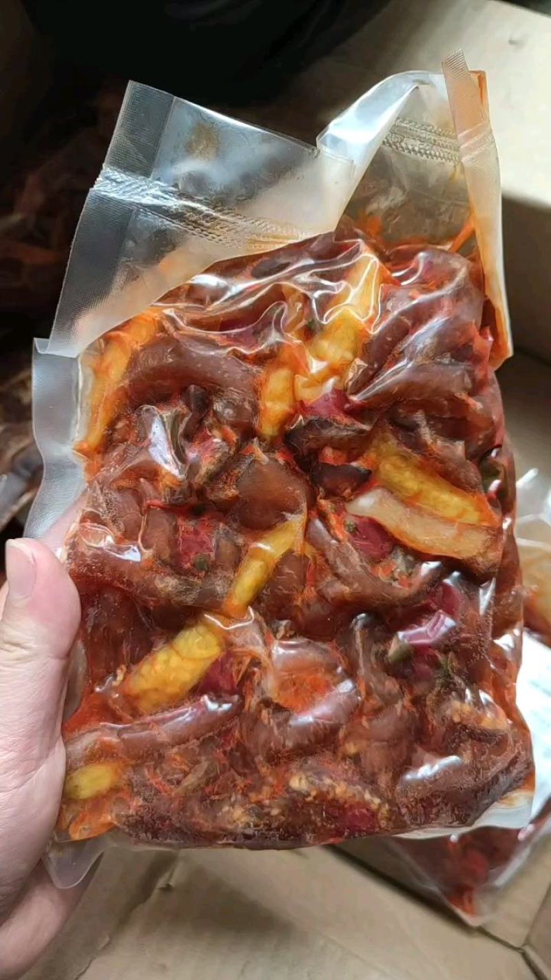 藤椒猪皮丝猪皮凉菜卤菜熟食预制菜价格美丽低成本操作简单