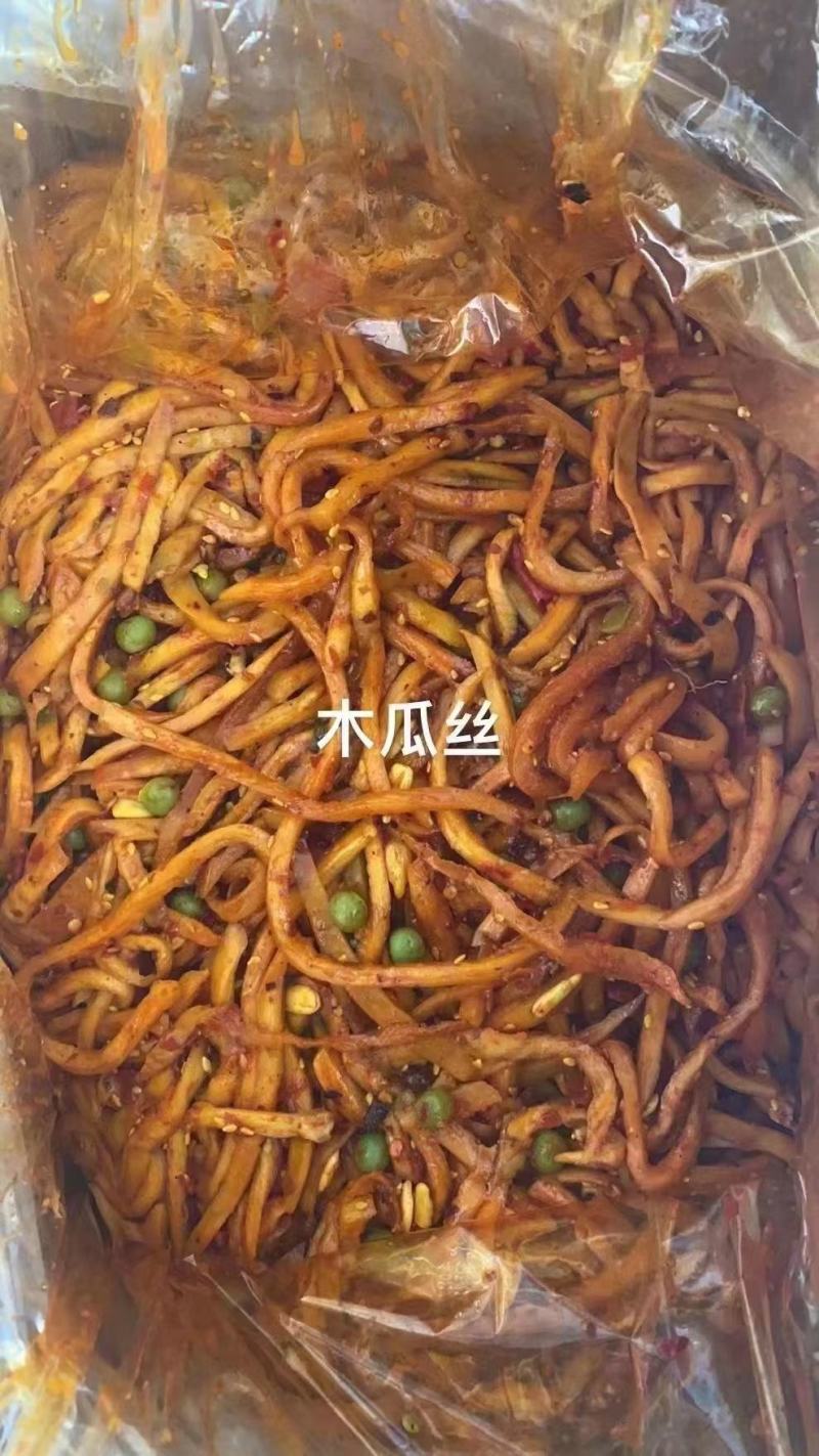 下饭菜凉拌菜萝卜干贡菜干鲜儿菜木瓜丝泡酱腌菜清脆爽口