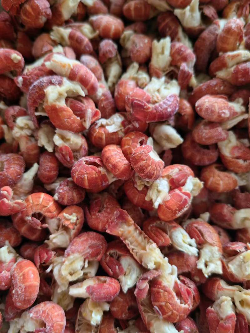 无冰衣龙虾尾鲜冻小龙虾冷冻新鲜整箱餐饮商用批发