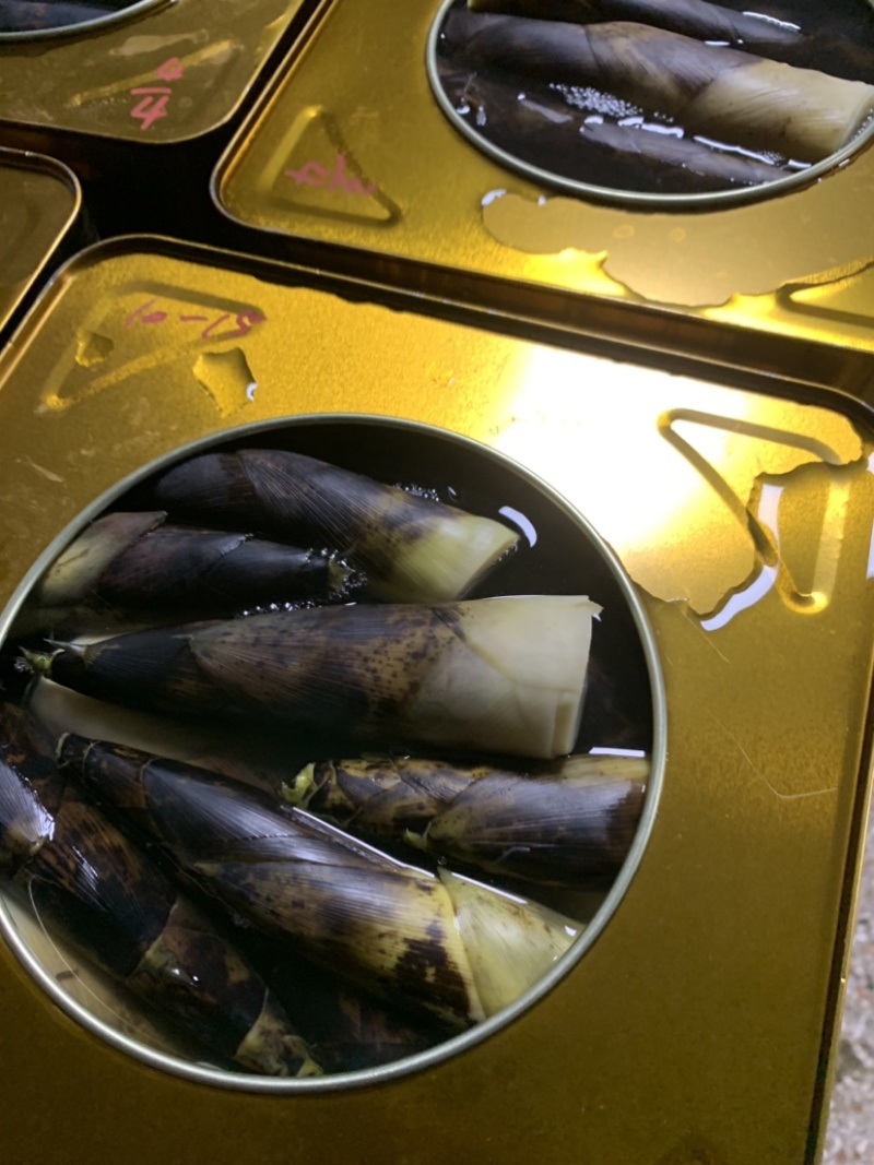 手剥笋原料
