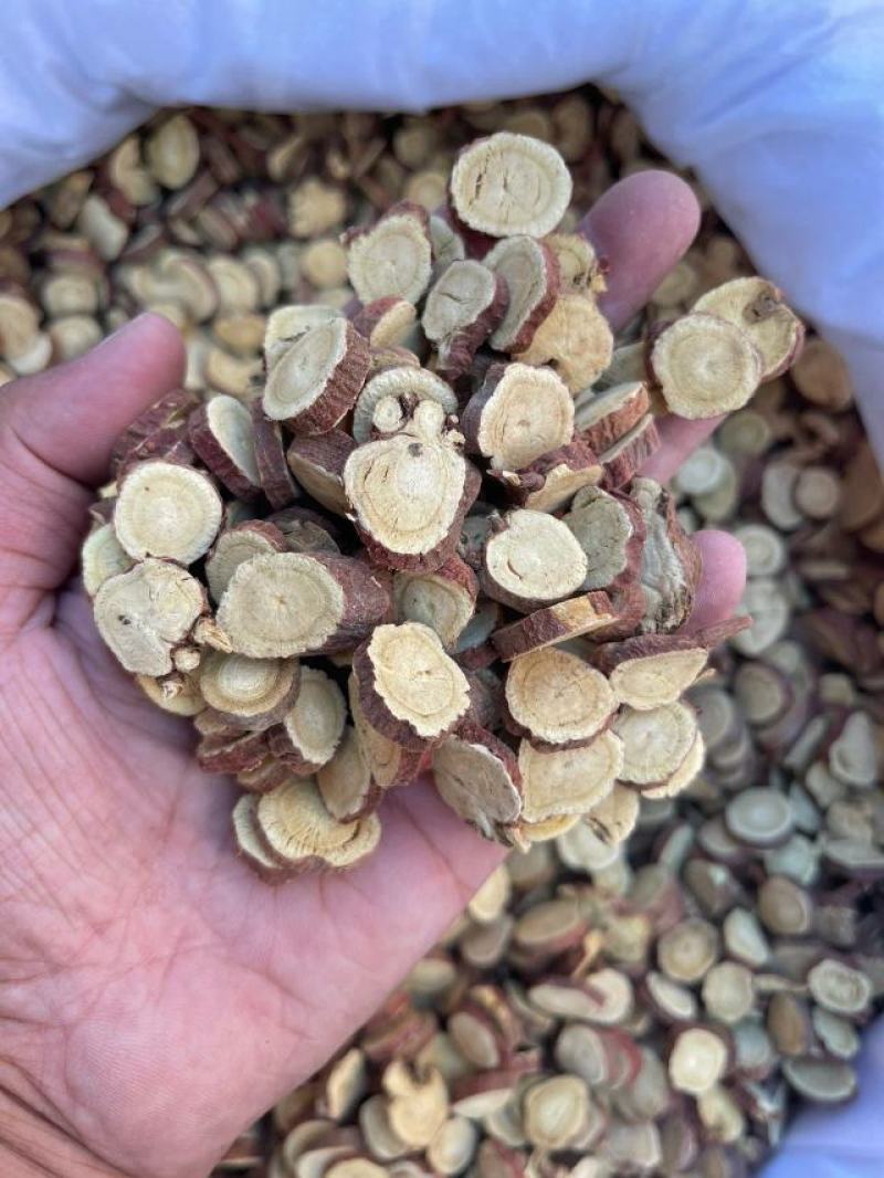甘草大片野生新疆甘肃特产中药材无硫甘草片手工切片10g克