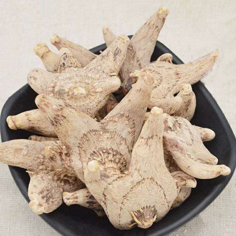 白芨云南精选白芨药用级正宗野生旱白芨三叉白及养生白芨粉中