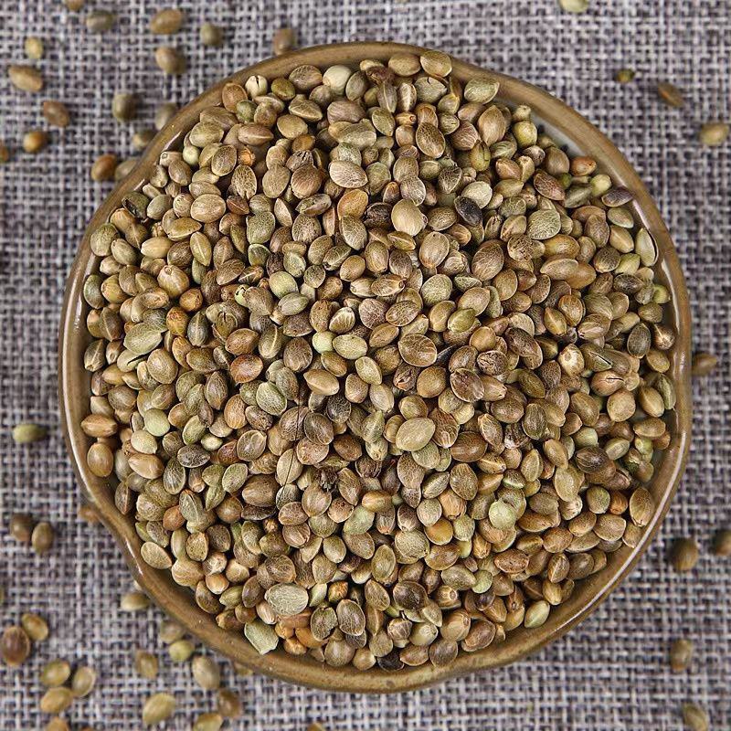 火麻仁中药材生火麻子500克巴马火麻子火麻仁