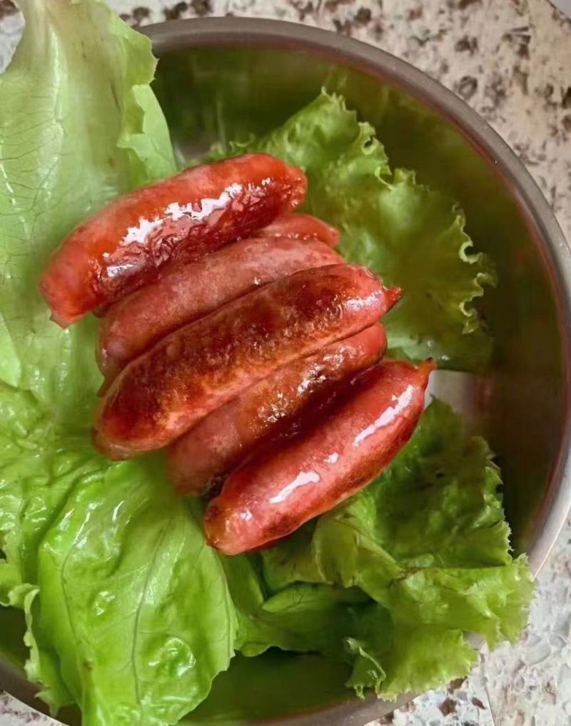 东北朝鲜族当地生产含肉量85%韩式风味风干肠烤肠火锅肠