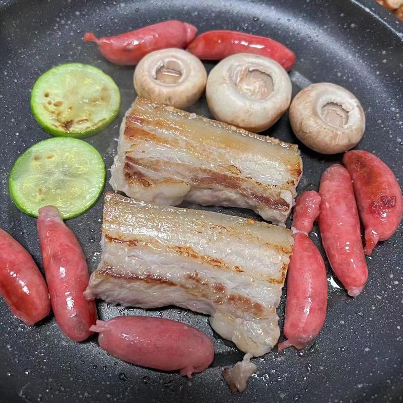 东北朝鲜族当地生产含肉量85%韩式风味风干肠烤肠火锅肠