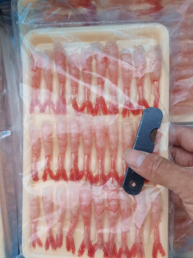 北极刺身甜虾去壳寿司虾净重盘即食新鲜冻