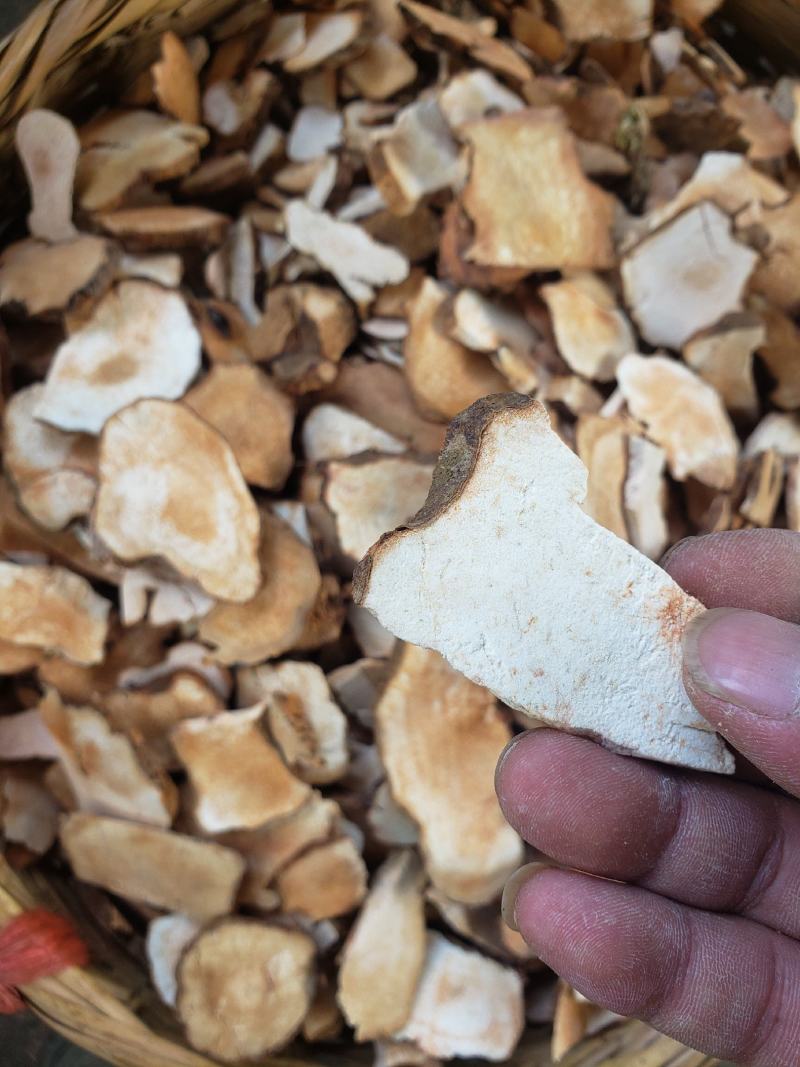 广西野生土茯苓无硫干片粉质，白肉土茯苓