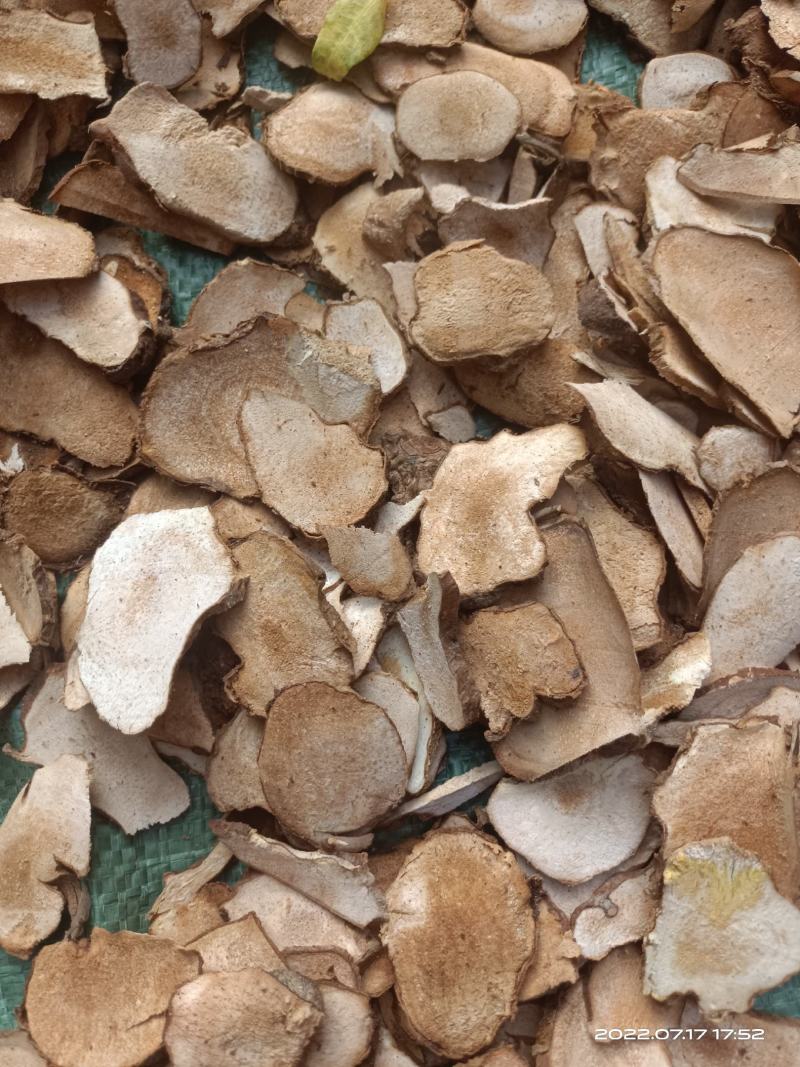 广西野生土茯苓无硫干片粉质，白肉土茯苓