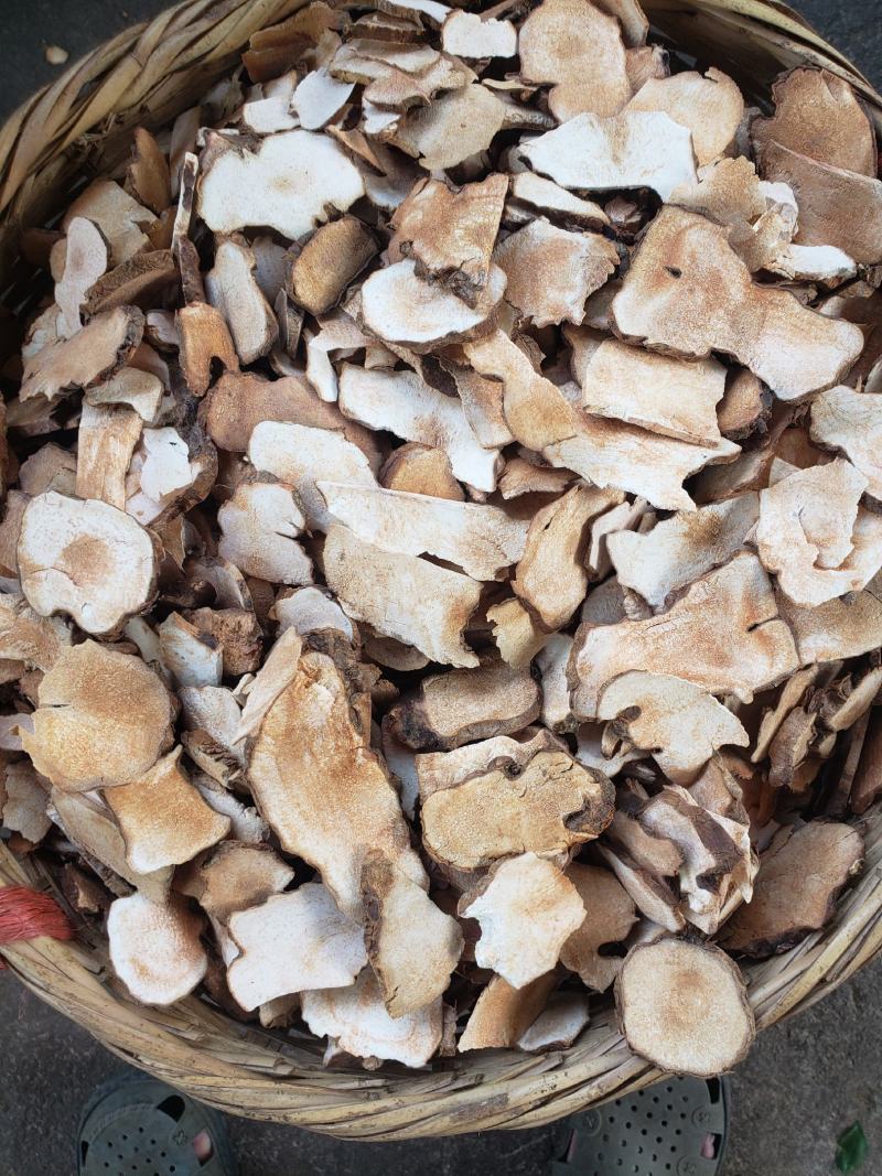 广西野生土茯苓无硫干片粉质，白肉土茯苓