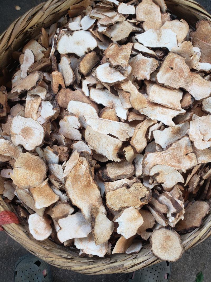 广西野生土茯苓无硫干片粉质，白肉土茯苓