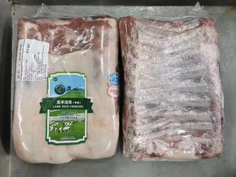 优质羔羊法排，12肋排，战斧羊排，一手货源