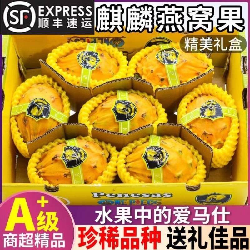 海南燕窝火龙果麒麟果黄皮超甜对接一件代发商超