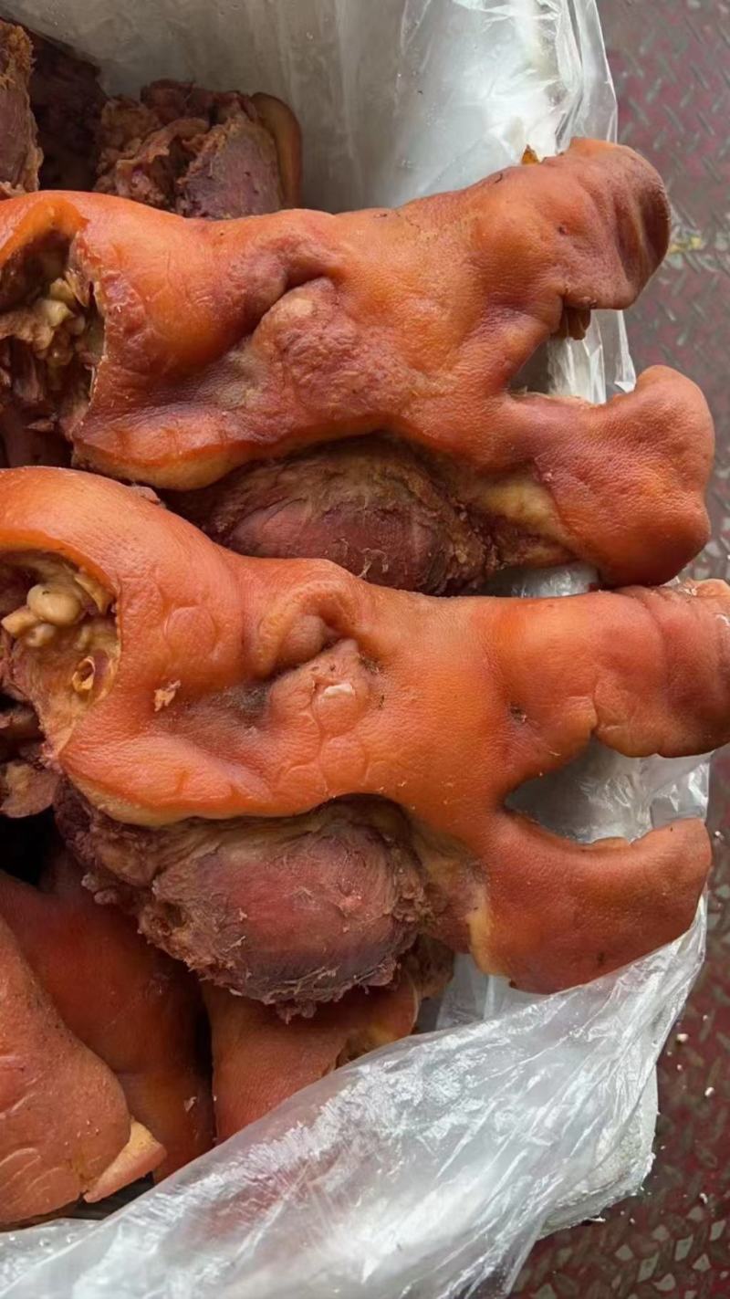 卤猪头肉熟食五香真空包装去骨即食下酒菜猪头肉批发