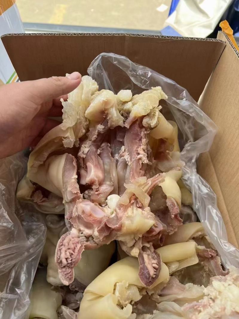 去骨带筋牛蹄真空包装卤菜店夜市牛蹄跑江湖地摊冷冻原味批发