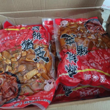麻辣猪皮