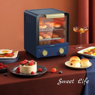 康佳电烤箱立式小型家用多功能全自动迷你小烤箱烘焙蛋挞高颜