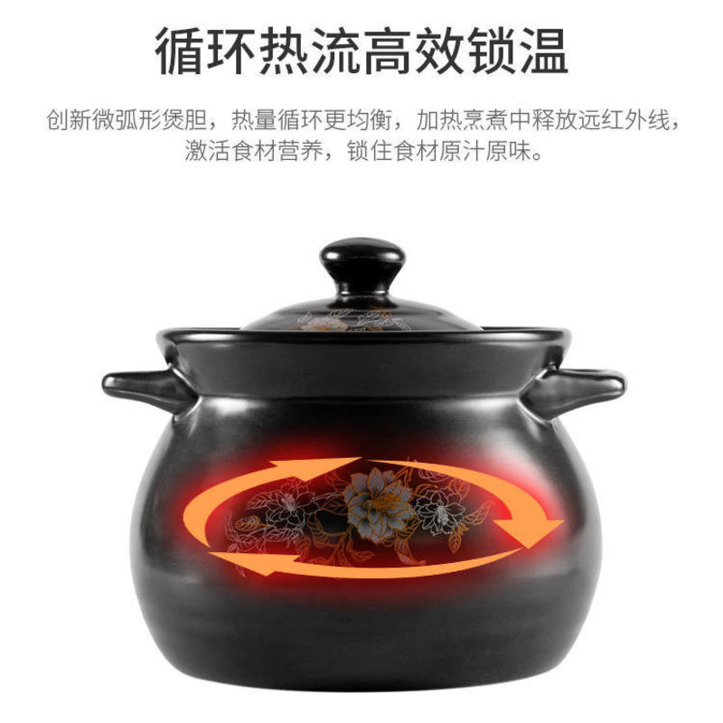 砂锅炖锅大号煲汤锅耐高温陶瓷煲汤煤气灶用家用天燃气汤锅