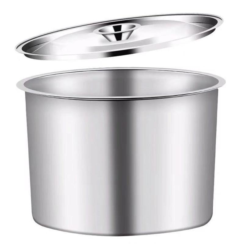 不锈钢味盅调料罐调料缸调味打蛋盅炖盅带盖子味盒油盆带盖盆