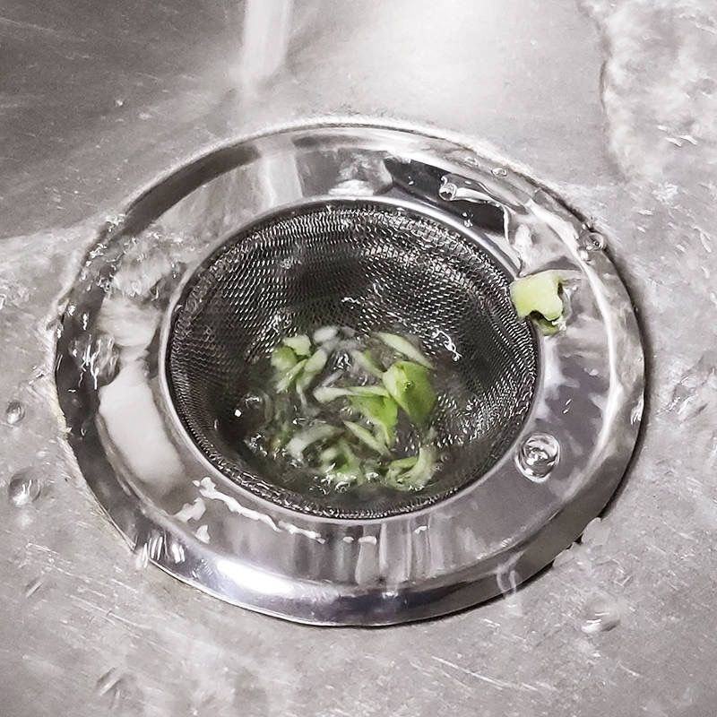 厨房水槽垃圾过滤网洗菜盆漏斗洗碗水池不锈钢地漏下水道提笼