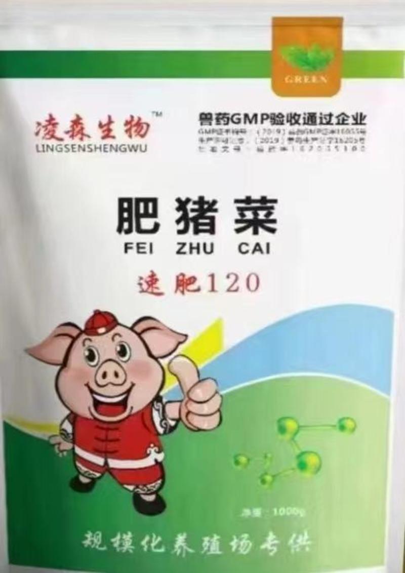 猪饲料日长三斤肥猪菜，猪催肥饲料，肥猪吃了长得快，