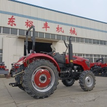 四轮驱动农用50马力拖拉机大马力播种机旋耕机
