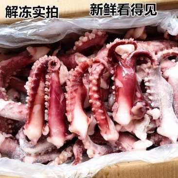 新鲜冷冻脆口章鱼须20斤商用食材八爪足大章鱼足