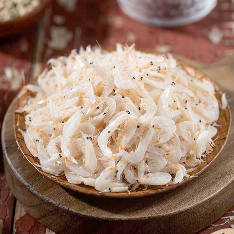 【新货淡干虾皮】新货上市特级虾皮无盐淡干虾皮宝宝辅食