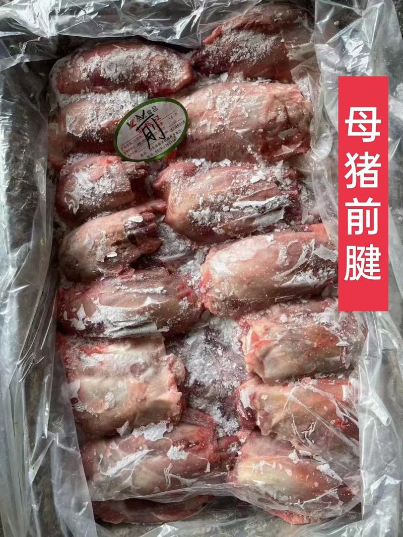 工厂直销，母猪腱子肉齐全，手续齐全，需要随时电话联系