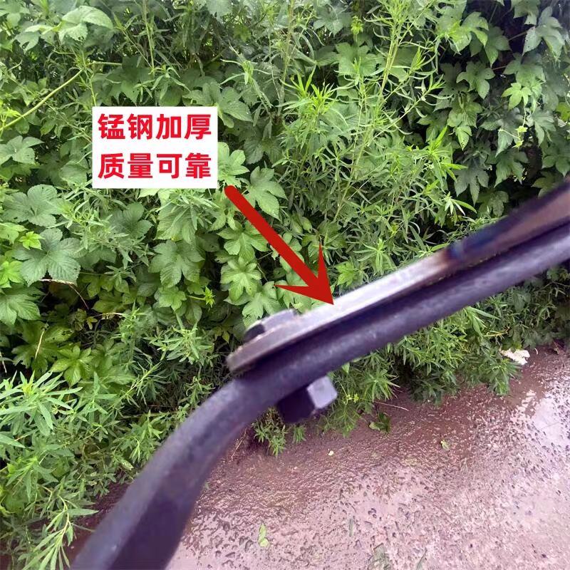 钐刀超大删草杉镰刀农用割草加厚全钢双刃刀头开荒割芦苇水草