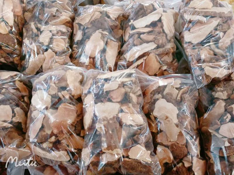 [精选]广东德庆本地大山深处白肉土茯苓干，手工切片足干货