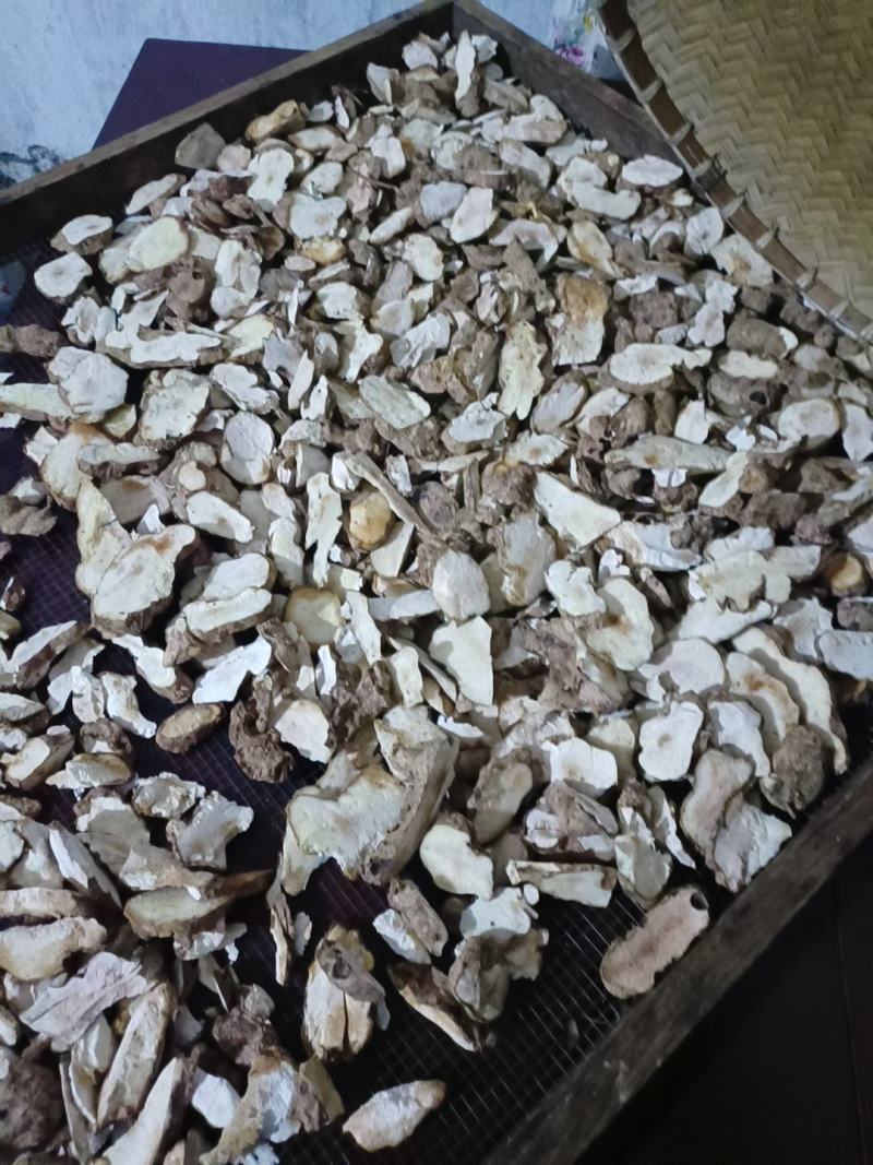 [精选]广东德庆本地大山深处白肉土茯苓干，手工切片足干货