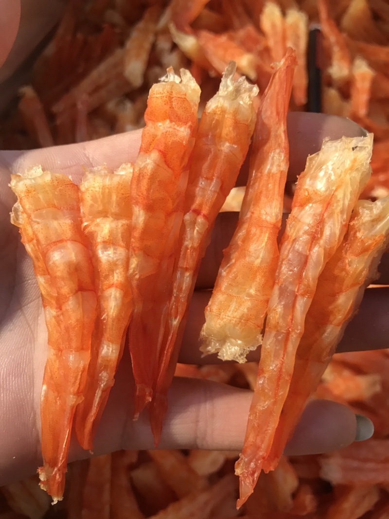 大虾仁干货虾条干货人工去壳去虾线烤干品质好货厂家直销