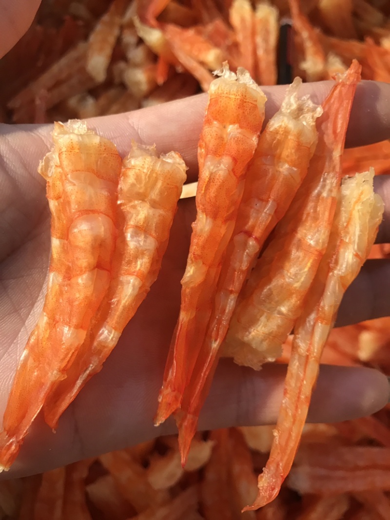 大虾仁干货虾条干货人工去壳去虾线烤干品质好货厂家直销