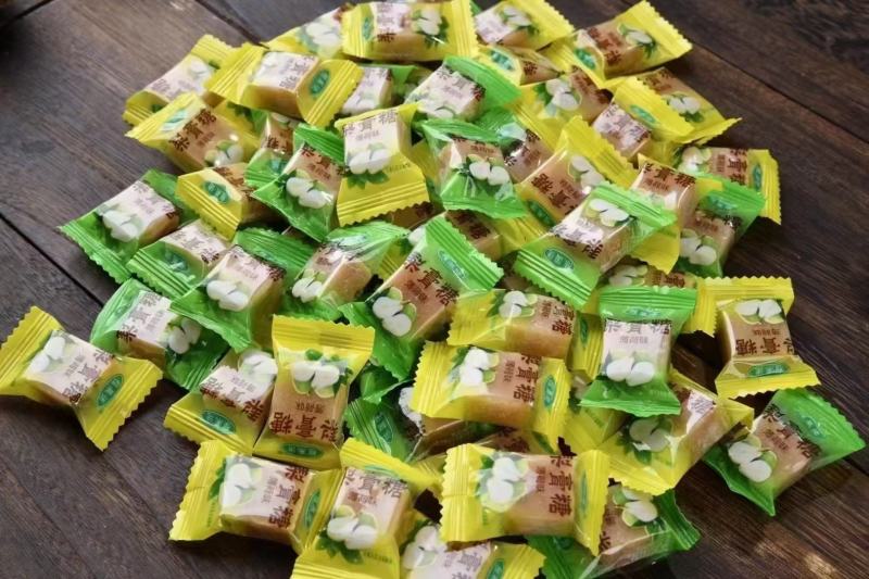 梨膏糖跑江湖摆地摊货源梨膏糖清凉薄荷味散装盒装糖果批发