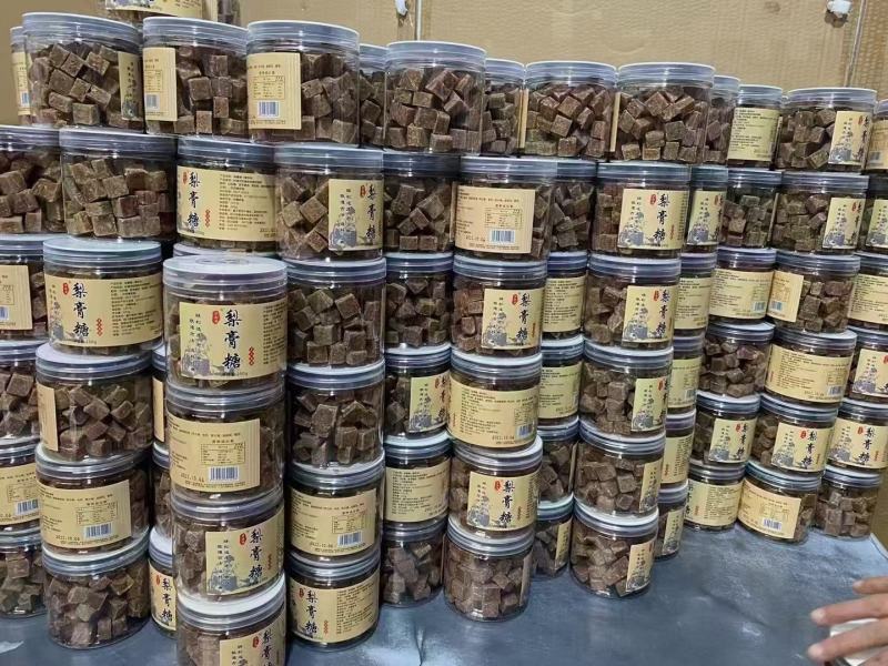 梨膏糖跑江湖摆地摊货源梨膏糖清凉薄荷味散装盒装糖果批发