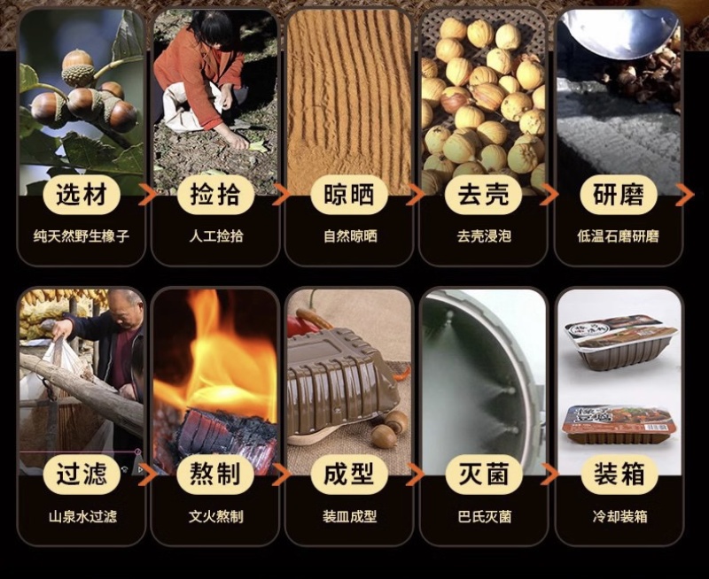 淀粉长期供应橡子粉，折子粉，柴子粉合理配比出口标准。