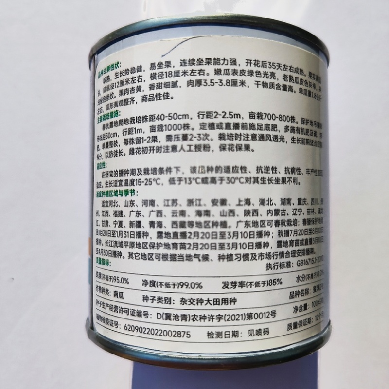 蜜栗2号南瓜种子甜栗口感早熟品种种子