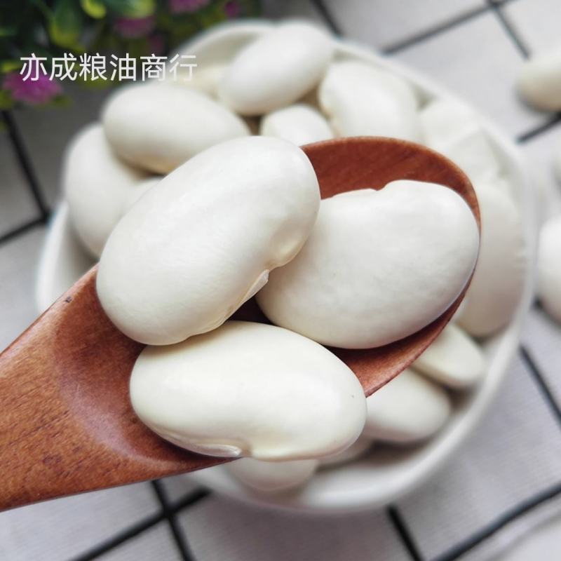 大颗粒白芸豆批发当季新货芸豆五谷杂粮云南云豆