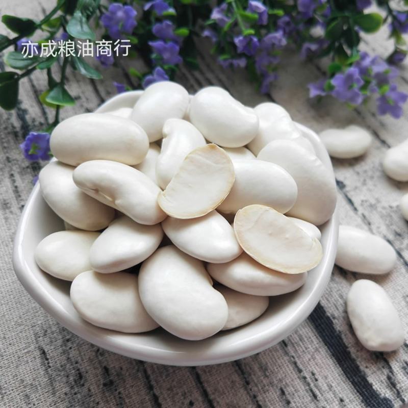 大颗粒白芸豆批发当季新货芸豆五谷杂粮云南云豆