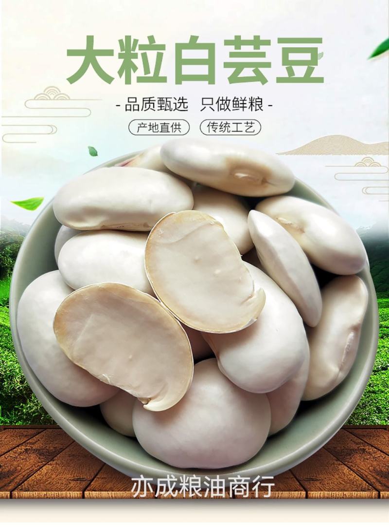 大颗粒白芸豆批发当季新货芸豆五谷杂粮云南云豆