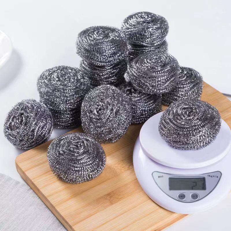 大号不生锈不掉渣钢丝球清洁球去污洗锅刷碗强力去绣锅刷
