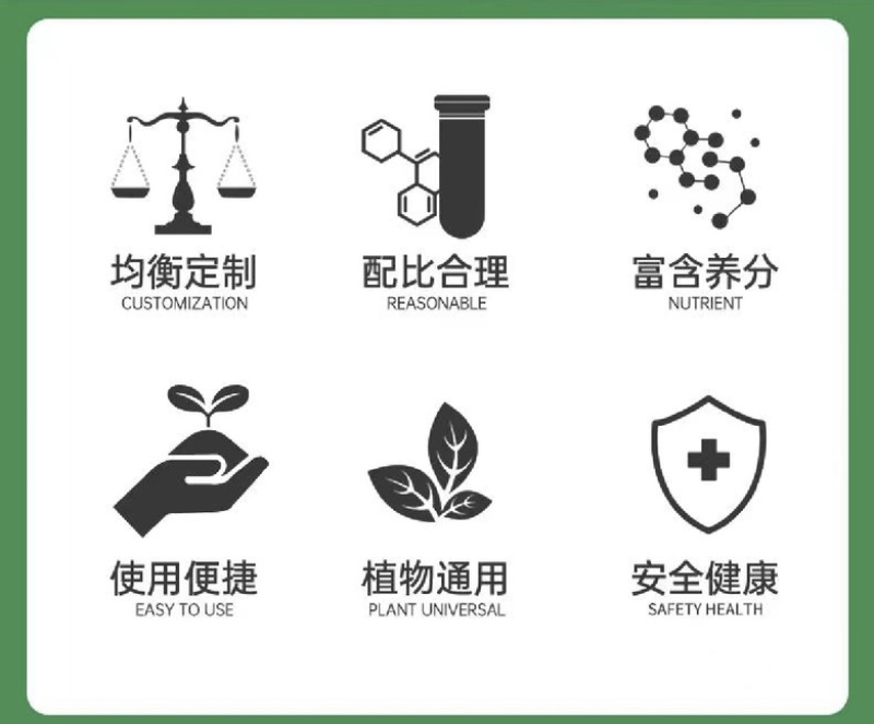 复合大量元素水溶肥高氮型高磷型高钾型平衡型