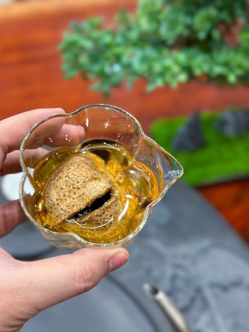 新会15年陈新会老陈皮批发泡水老陈皮干茶玻璃