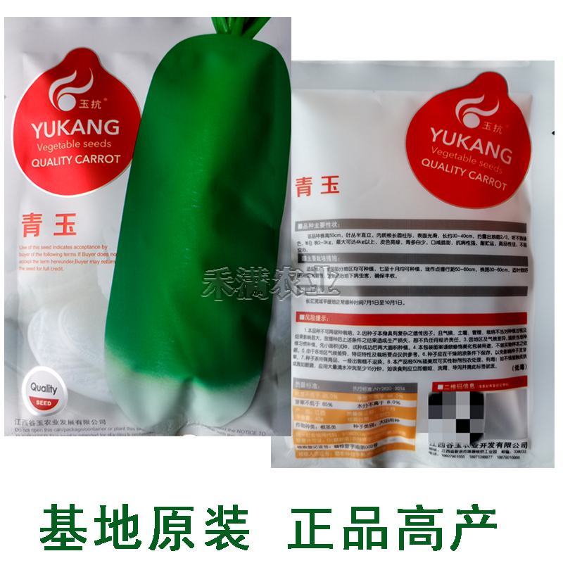 青玉露头青萝卜种子早熟耐热夏秋季播青皮水果萝卜种籽抗病性