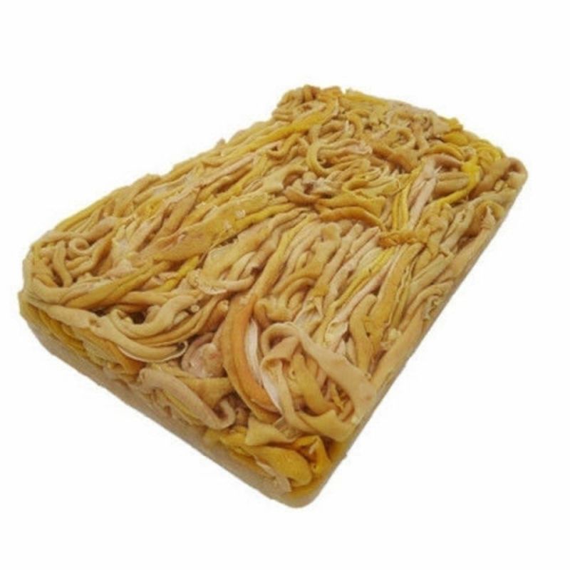 精选新鲜冷冻粗大无油半熟大鸭熟肠,干净无油10斤一板一箱