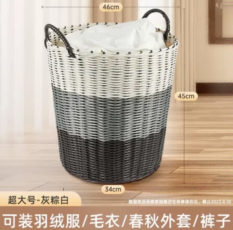 脏衣篓卫生间脏衣服收纳筐家用玩具桶洗衣篮子脏衣篮衣服衣篓